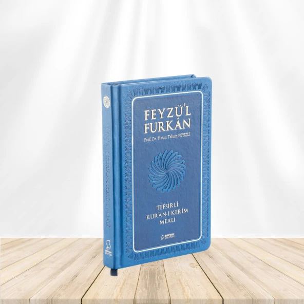 Feyzü'l Furkan Tefsirli Kur'an-ı Kerim Meali (Orta Boy - Tefsirli Meal - Ciltli) - LACİVERT - 1