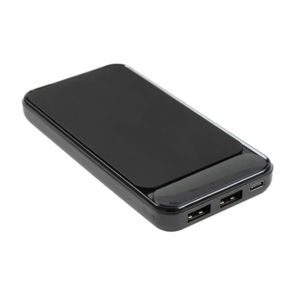 S-LINK IP-G2710 10000MAH POWERBANK 2 USB PORT SİYAH LCD GÖSTERGELİ POWERBANK