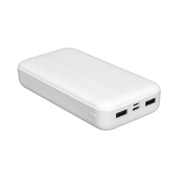 S-LİNK P201 20000MAH PRM MİCRO+TYPE-C+USB BEYAZ POWERBANK