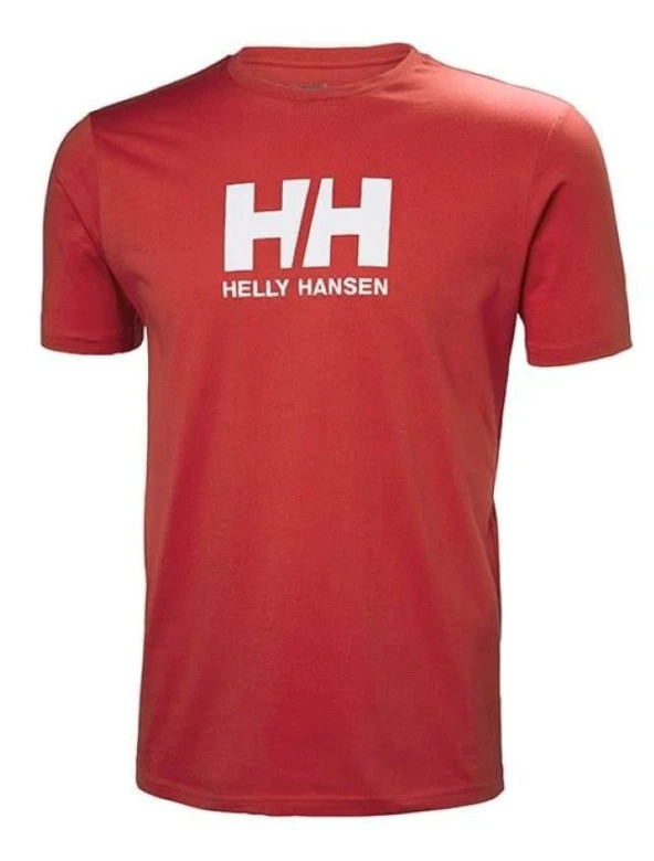 Helly Hansen Hh Logo - Sharp Green Erkek T-shirt Kırmızı HHA.33979.HHA163