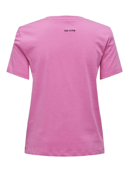 ONLY Bayan Dikiş Detaylı Tişört 15316728 - Resim 2