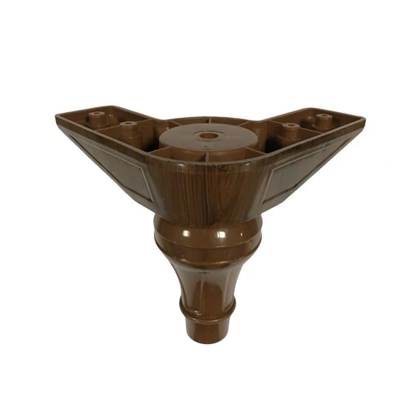 4 Adet Şahin Lükens Ayak Mobilya Koltuk Ayağı 14-17 cm Ayarlı Ceviz - 4