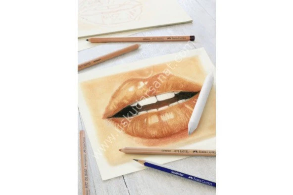 Faber Castell Klasik Sketch Seti 6 parça 114004 - Resim 2