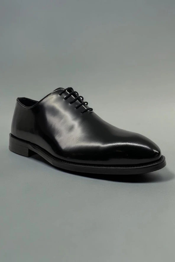 New Onix 1038 Siyah Hakiki Deri Ortopedik Günlük Casual Erkek Ayakkabı