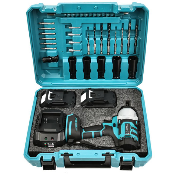 Prohummer PH-SM188 Extra Güçlü 58VF Professional Somun Sökme Set ve Akülü Vidalama - 4
