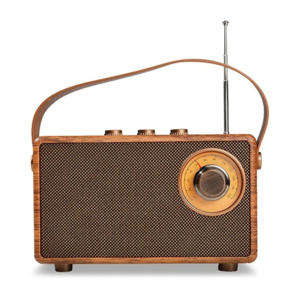 ULVİLA AS23 Nostaljik Şarjlı Fm Radyo, Handfree+Aux+Usb ve Tf Card Okuyuculu Mp3 - 2