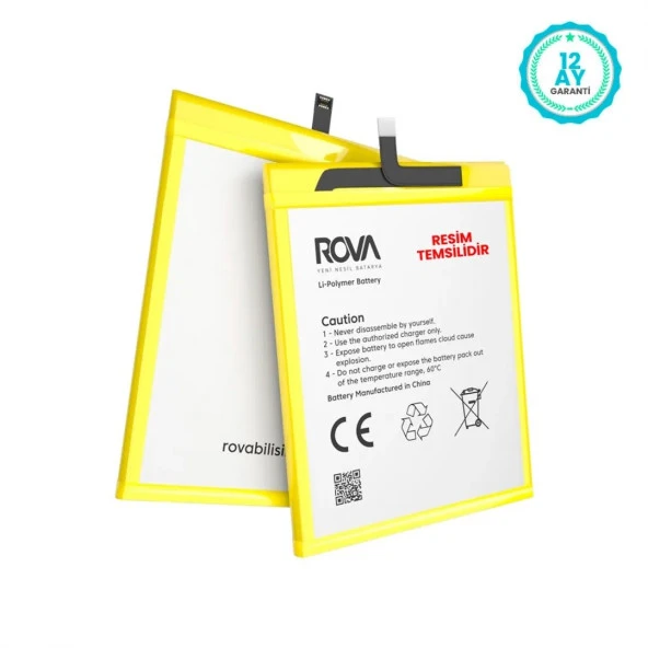 Rova General Mobile GM22 Pro Batarya 4900 mAh