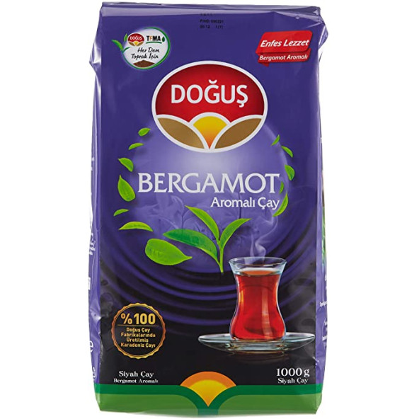Bergamot Aramolı Siyah Çay 1000 Gram