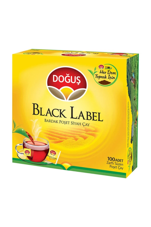 Black Label Bardak Poşet Çay 100'Lü