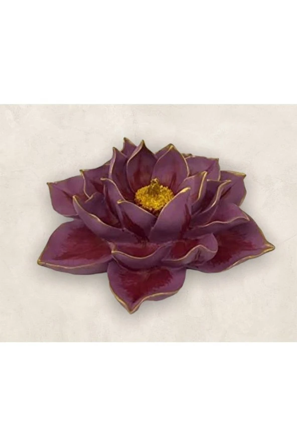 Lotus Çiçeği Dekoratif Obje