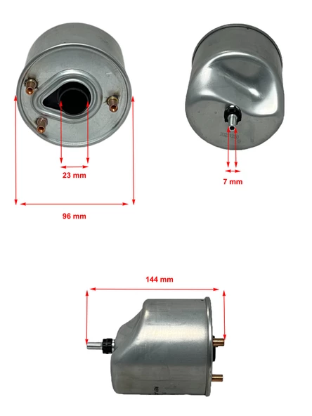 Peugeot Partner, Partner Tepee (1.6 Hdi 55-66-68-82-84 Kw) 2008-2015 Yakıt Filtresi - Resim 2