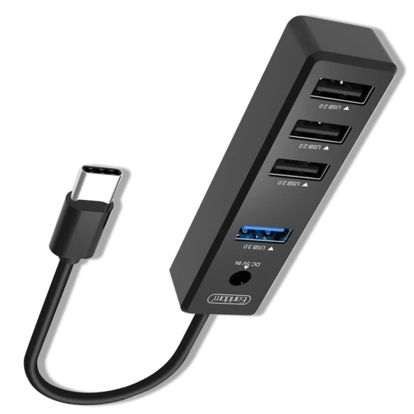 Earldom HUB08 Tak Çalıştır 3 Adet Usb 2.0 ve 1 Adet Usb 3.0 Çıkışlı Usb Çoklayıcı