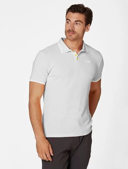 Helly Hansen Kos Erkek Polo Tişört Gri HHA.34068HHA853 - Resim 2