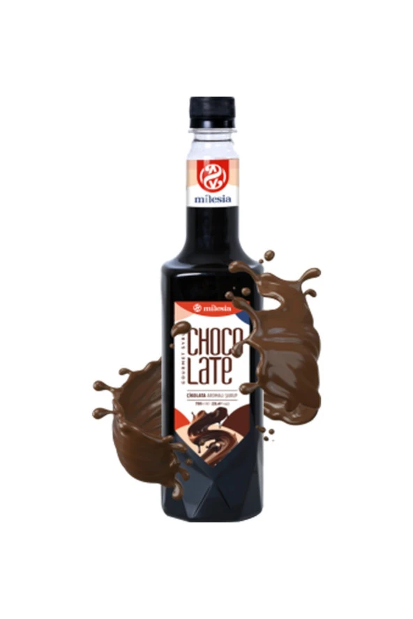 Milesia Çikolata Aromalı Gurme Şurup 750 ml