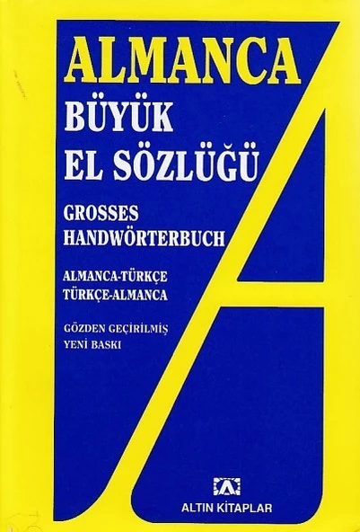 Almanca Büyük El Sözlüğü - 1