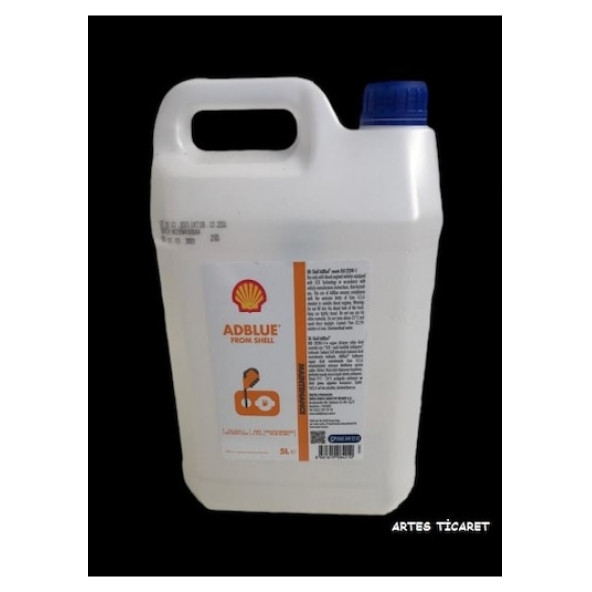 Shell Adblue 2025 Dolum 5 Lt