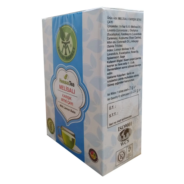 Tabiat Market Melisalı Karışık Bitki Çayı 42 Süzen Poşet - 2