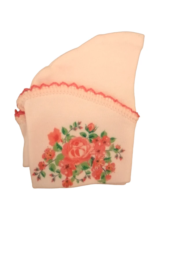 Kız Bebek Takım 5'li Kalpli Pembe - Resim 3