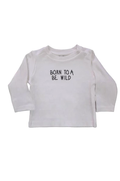 Erkek Bebek Takım 3'li Eşofman Sweat Peluş Zürafalı - 5