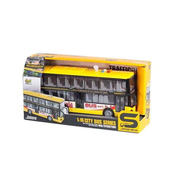 JS123A Sesli Işıklı Çift Katlı Otobüs