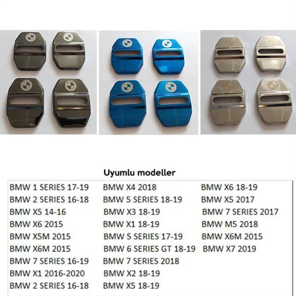 AUTOGP Bmw kapı kilit karşılığı renkli Gri