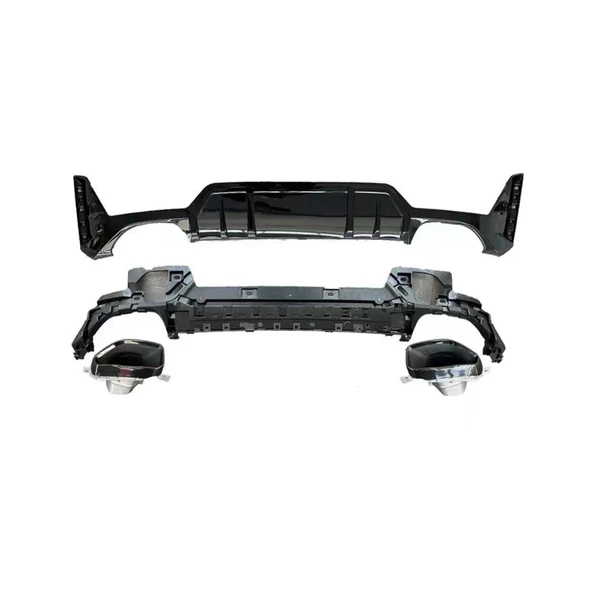 Autogp Bmw g20 lci 340 arka tampon difüzörü ve egzoz ucu seti 2022+ - Resim 2