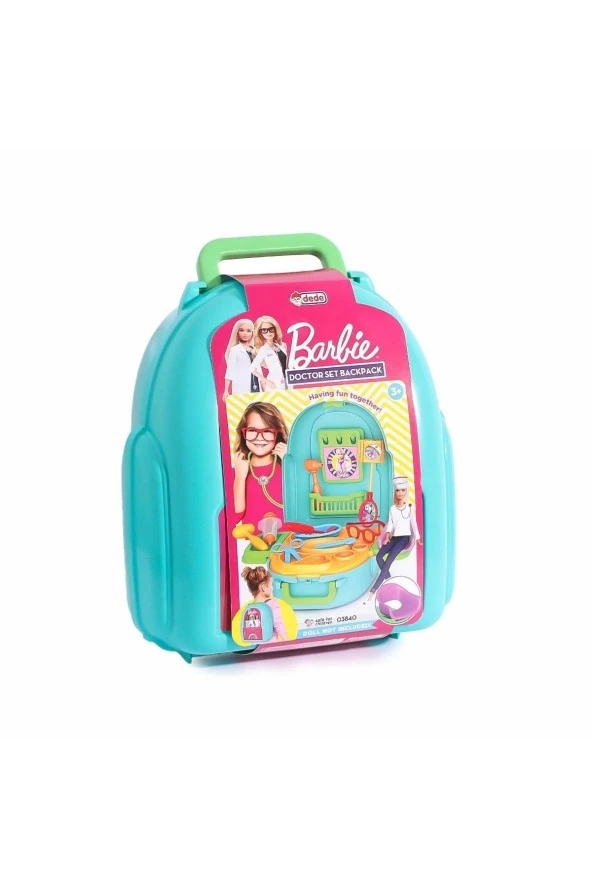 Barbie'nin Doktor Set Sırt Çantası