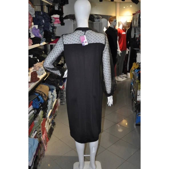 SİYAH TÜL ELBİSE - 2