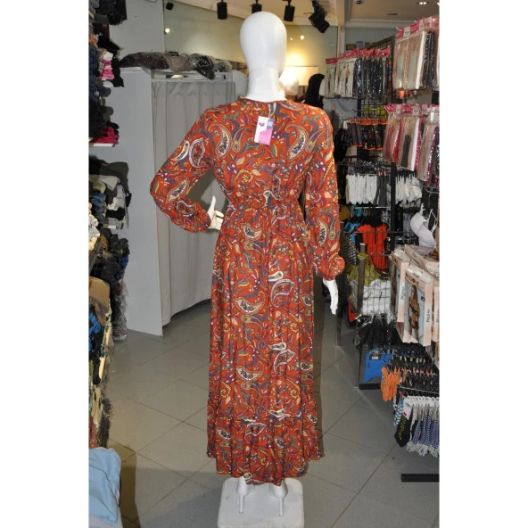 DESENLİ ELBİSE - 2