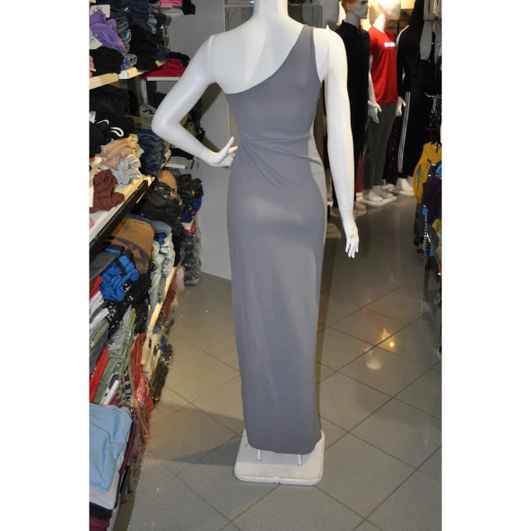 GRİ YARIM KOL ABİYE - 4