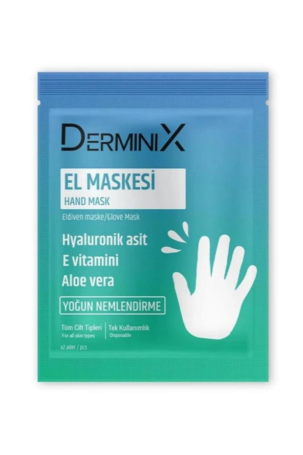 Hyaluronik Asit & E Vitamini & Aloe Vera Nemlendirici El Maskesi