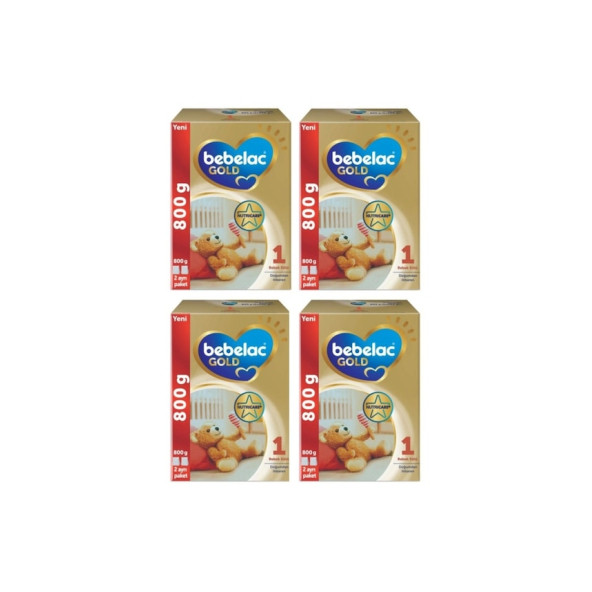 BEBELAC GOLD 1 NO 800 GR X 4 ADET