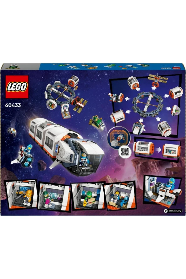 LEGO ® City Modüler Uzay İstasyonu 60433 - Oyuncak Yapım Seti (1097 Parça) - Resim 7