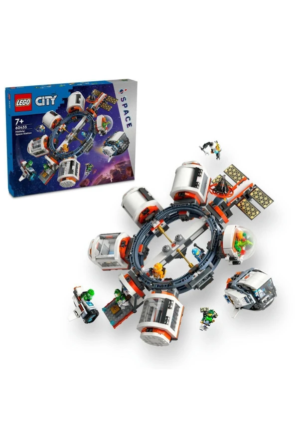 LEGO ® City Modüler Uzay İstasyonu 60433 - Oyuncak Yapım Seti (1097 Parça) - Resim 9