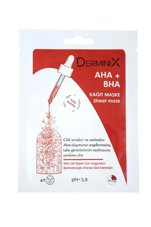 Derminix Aha Bha Kağıt Maske