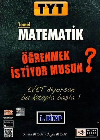 Mutlak Değer TYT Temel Matematik Video Çözümlü Soru Bankası 1. Kitap