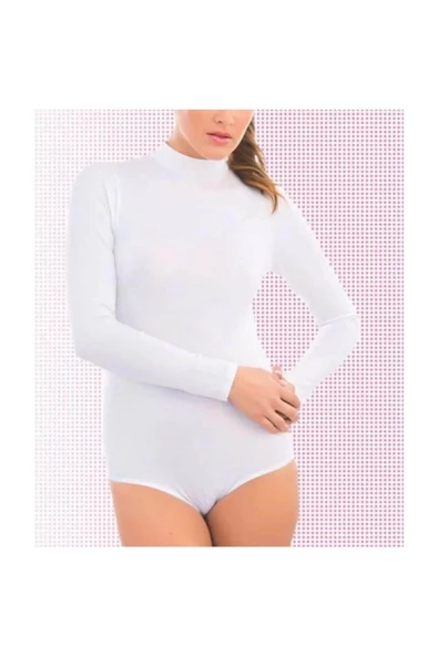 Emilylux İmer 9258 Uzun Kol Çıtçıtlı Body