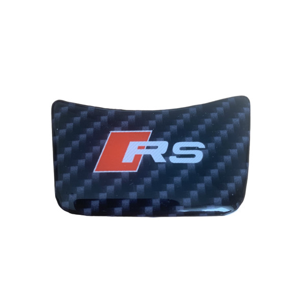 AUDI RS LOGOLU  uyumlu A3 A4L A6L Q3 Q5 Q7 DİREKSİYON DAMLA ETİKET ürün görseli