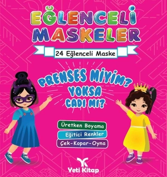 Eğlenceli maskeler prenses miyim yoksa cadımı ?