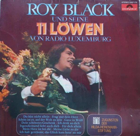 Roy Black – Und Seine 11 Löwen Von Radio Luxemburg Pop Vinly Plak alithestereo