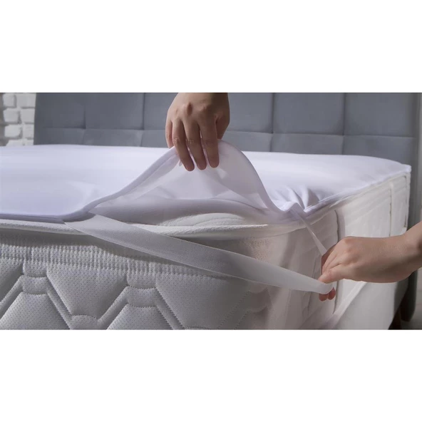 Doqu Home Alez Yatak Koruyucu (Sıvı Geçirmez) Tek Kişilik - 3