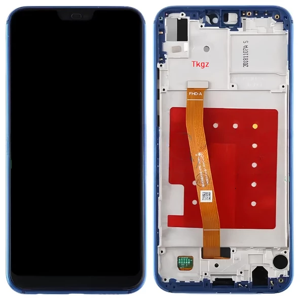 Huawei Uyumlu P20 Lite Lcd Ekran Dokunmatik Orijinal Kalite ÇITALI MAVİ