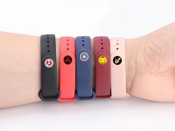 Xiaomi Mi Band 6 5 4 3 2 Akıllı Saat Kordonun Toka Klipsi 3M - 2