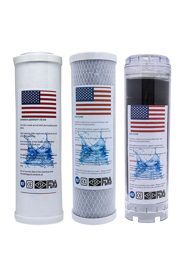 Ihlas Aura Cebilion Uyumlu Su Arıtma 2 Yıllık Filtre Seti Standart Membranlı - 5