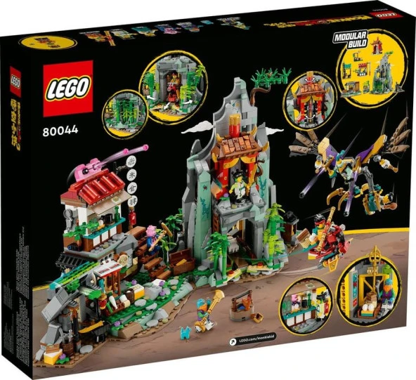 LEGO Monkie Kid 80044 Monkie Kid's Team Hideout - Resim 2