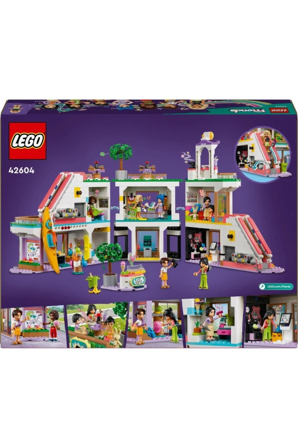 LEGO ® Friends Heartlake City Alışveriş Merkezi 42604 - Yaratıcı Oyuncak Yapım Seti (1237 Parça) - Resim 4