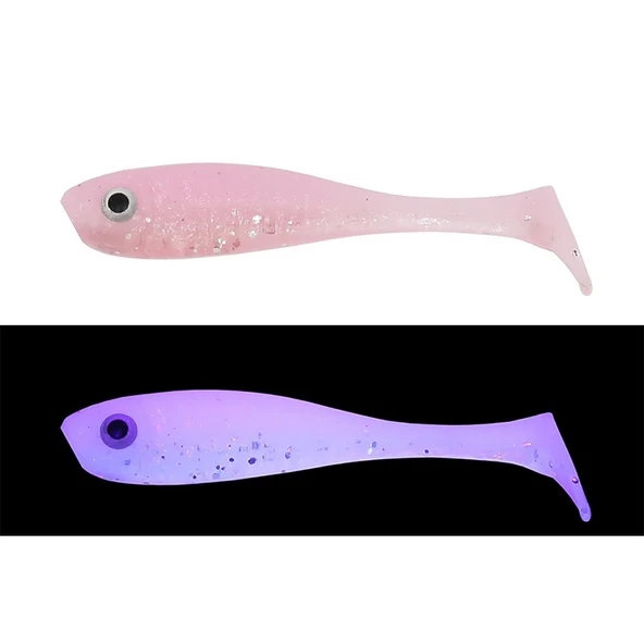 Mef Gümüş 7cm 5 Adet Silikon Yem  Gold - 5