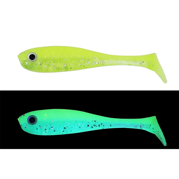 Mef Gümüş 7cm 5 Adet Silikon Yem  UV Perch