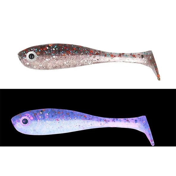 Mef Gümüş 7cm 5 Adet Silikon Yem  Naturel Hunter - 10