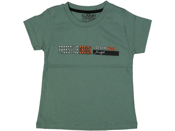 Erkek Çocuk Freestyle Baskılı Tişört BGL-ST03683